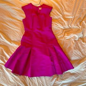 Elegant Pink Midi Dress